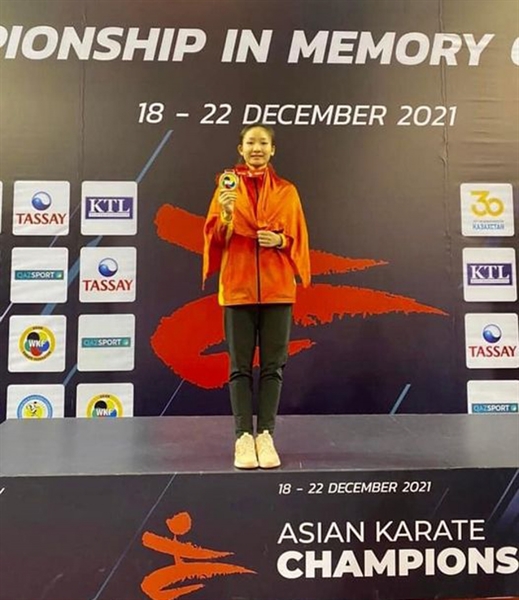 Karatedo Việt Nam giành thêm 2 huy chương vàng tại giải vô địch châu Á 2021