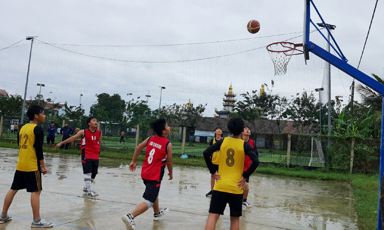 Phú Yên: Phát triển bóng rổ học đường