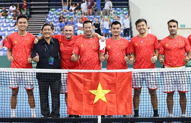 Việt Nam sẽ gặp Cộng hòa Dominican ở play-offs Davis Cup