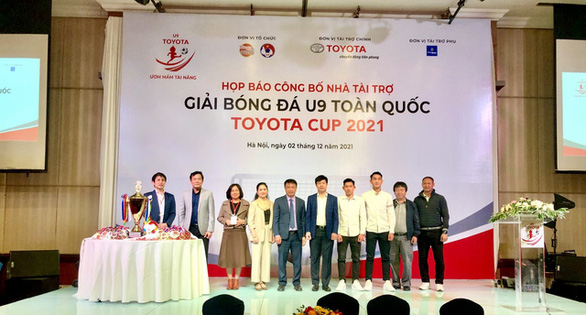 Khởi động giải Bóng đá U9 toàn quốc Toyota Cup 2021