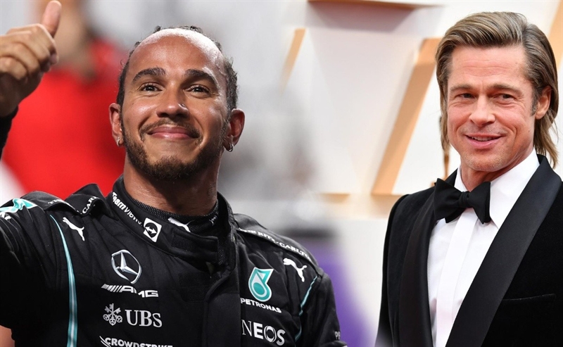 Brad Pitt và Lewis Hamilton hợp tác làm phim