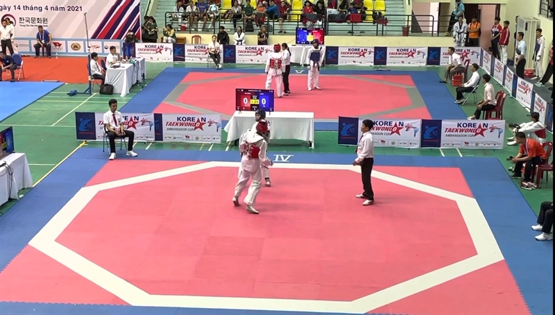Khởi tranh giải vô địch Taekwondo quốc gia 2021