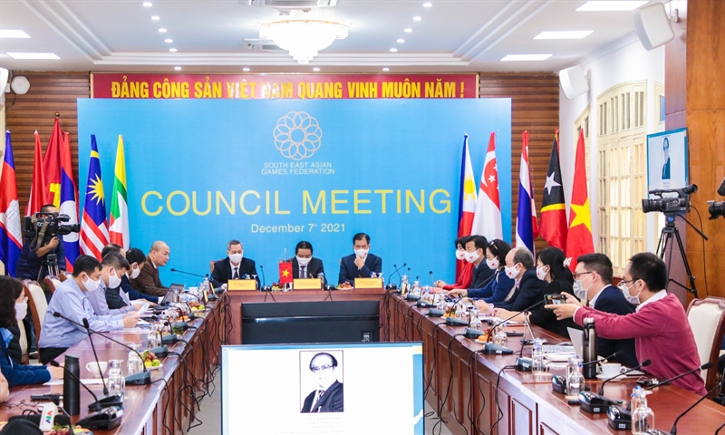 Hơn 100 đại biểu dự Phiên họp Hội đồng Liên đoàn Thể thao Đông Nam Á