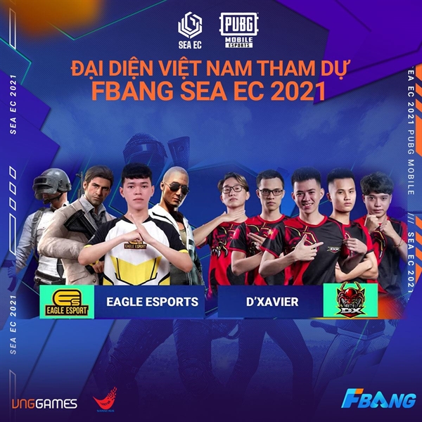 D’Xavier và Eagle Esports sẽ đại diện cho Việt Nam tranh tài tại Fbang SEA EC 2021