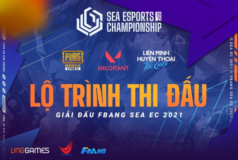 FBang SEA EC 2021 công bố lịch thi đấu Chung kết