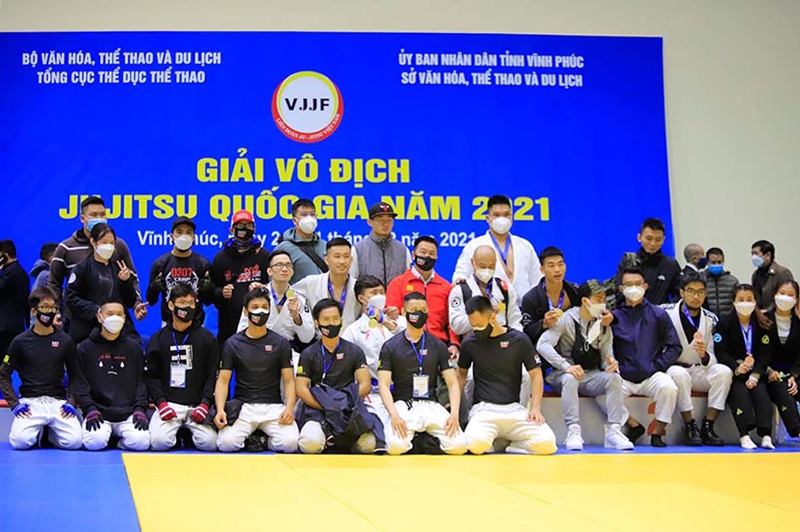 Kết thúc giải vô địch Ju-jitsu quốc gia 2021