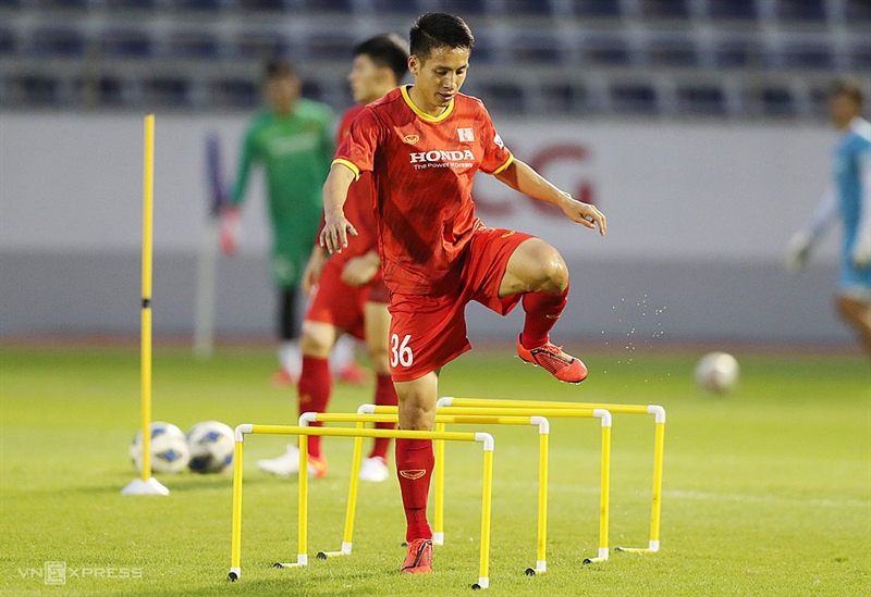 Tiền vệ Đỗ Hùng Dũng trở lại đội tuyển quốc gia ở đợt tập trung đầu năm 2022