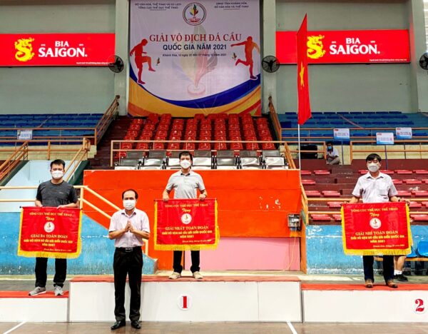 Hà Nội dẫn đầu giải vô địch Đá cầu quốc gia 2021