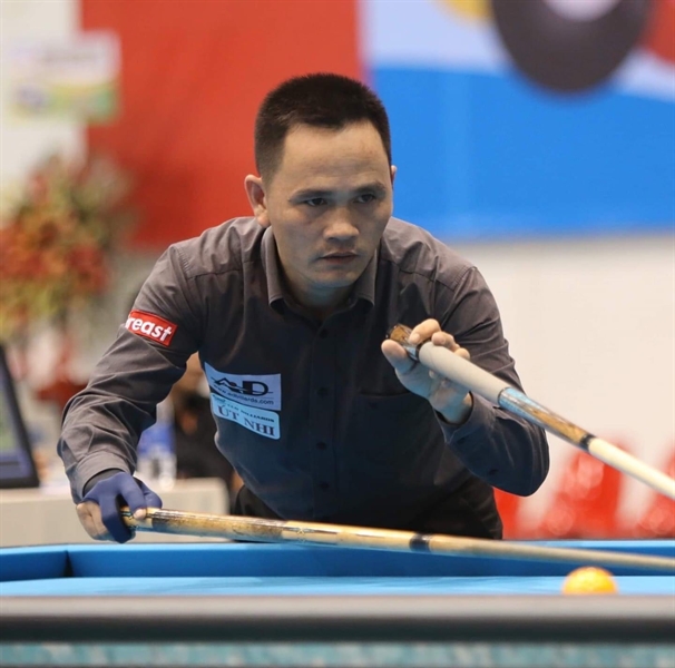 Cơ thủ Trần Đức Minh lần đầu tiên vào vòng 3 giải Billiards PBA Hàn Quốc