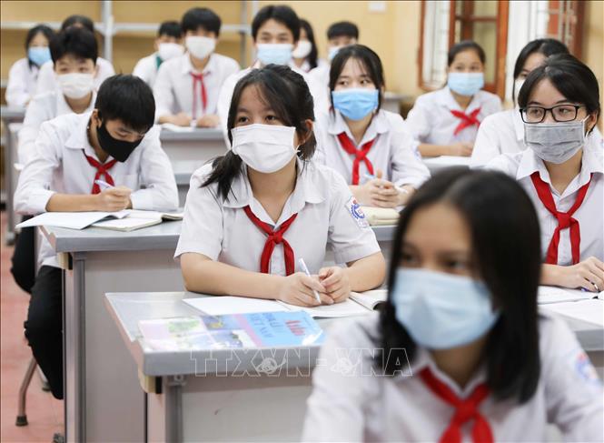 Từ ngày 8/2, các trường Hà Nội chỉ dạy trực tiếp 1 buổi/ngày, không tổ chức bán trú