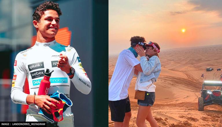 Tay đua Lando Norris hẹn hò người mẫu Bồ Đào Nha