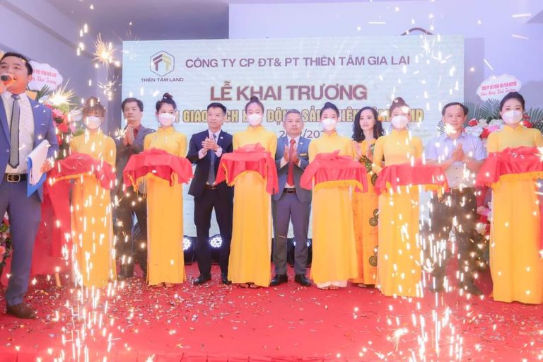 Công ty Cổ phần Đầu tư và Phát triển Thiên Tâm Gia Lai chính thức khai trương