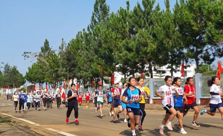 Huyện Bảo Lâm tổ chức nhiều hoạt động thể dục, thể thao