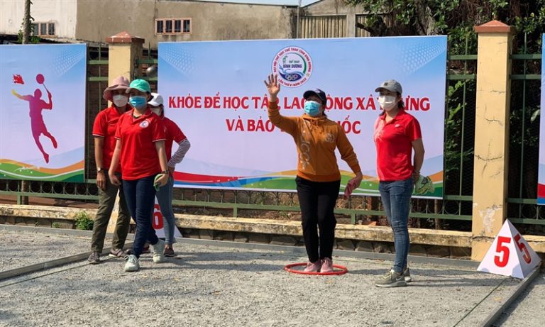 Khởi tranh môn Bi sắt – Đại hội Thể dục thể thao tỉnh Bình Dương lần thứ VI