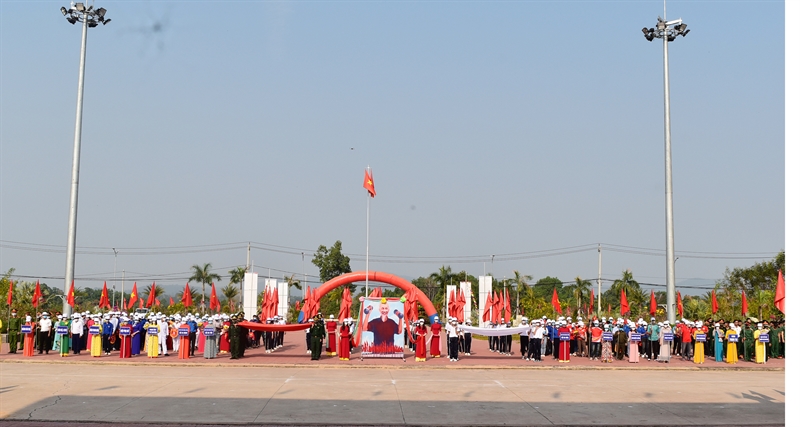 Khai mạc Đại hội Thể dục thể thao huyện Ia H’Drai lần thứ II năm 2021