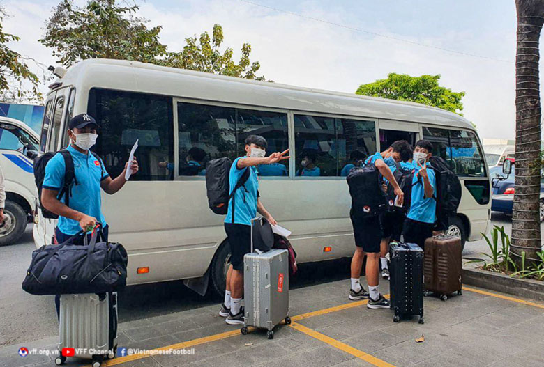 VFF đưa 11 thành viên U23 Việt Nam về nước bằng đường bộ