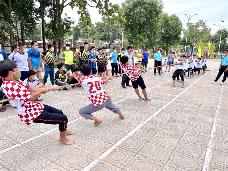 Huyện Châu Thành khai mạc Đại hội Thể dục thể thao lần thứ IX