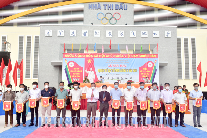 Khai mạc Đại hội Thể dục Thể thao huyện Mỹ Xuyên lần thứ IX năm 2022