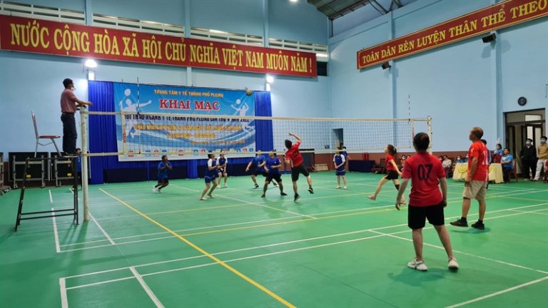Hội thao ngành Y tế thành phố Pleiku lần V