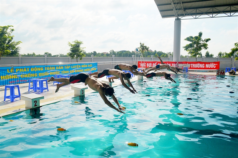 Thể thao An Giang quan tâm phát triển môn bơi