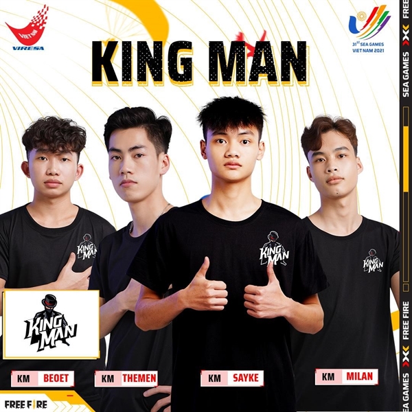 Team Flash và King Man giành vé tới SEA Games 31 môn Free Fire