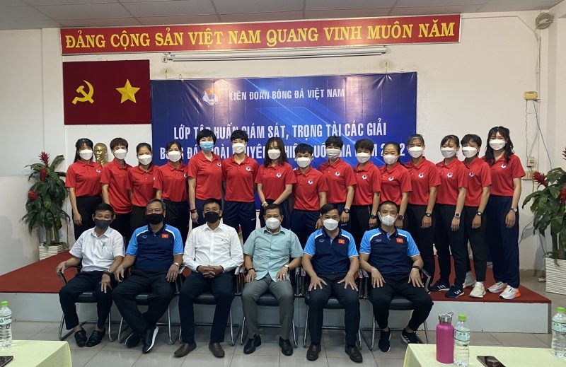 Khai mạc tập huấn trọng tài các giải Bóng đá nữ, Bóng đá trẻ quốc gia năm 2022