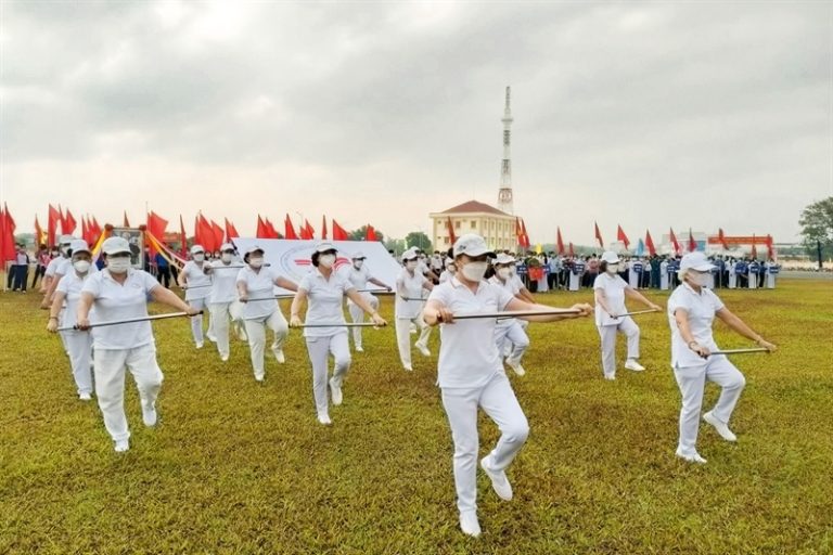 Khai mạc Đại hội Thể dục thể thao thị xã Trảng Bàng lần thứ VIII