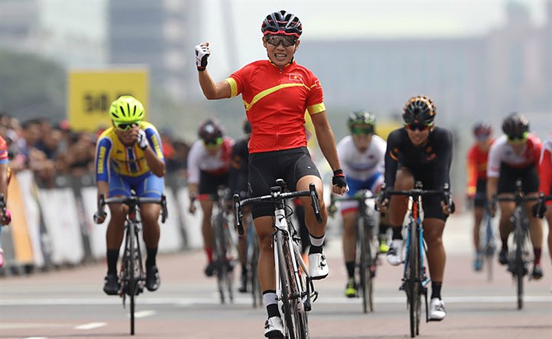 Xe đạp nữ Việt Nam tham dự giải vô địch châu Á trước thềm SEA Games 31