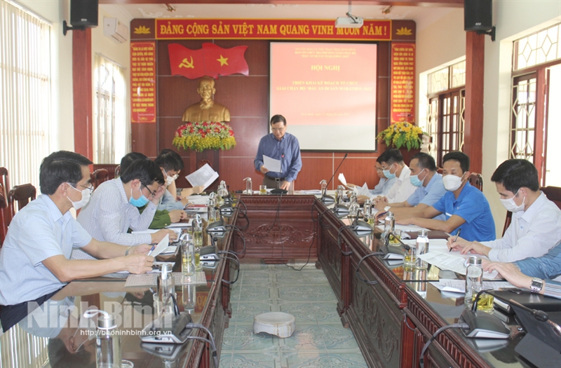Ninh Bình tổ chức giải chạy bộ “Dấu ấn di sản Marathon 2022”