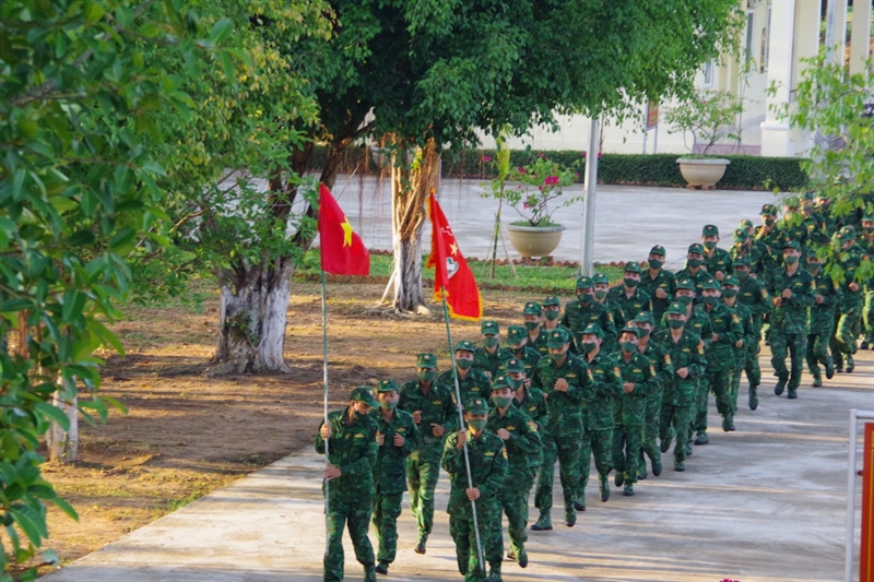 Bộ đội Biên phòng tỉnh Đắk Lắk hưởng ứng chương trình “10.000 bước chân mỗi ngày”