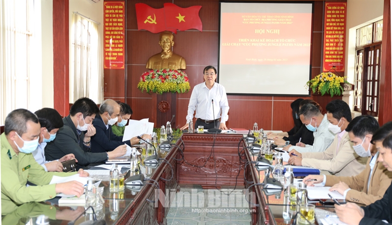 Triển khai kế hoạch tổ chức giải chạy “Cúc Phương Jungle Paths năm 2022”