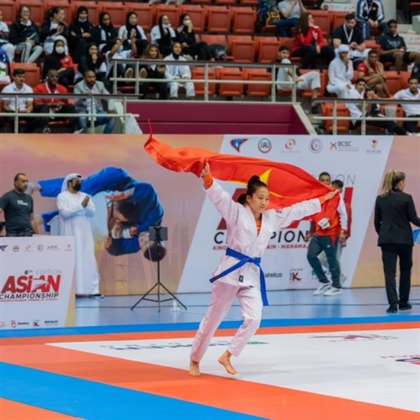 Việt Nam giành 5 huy chương vàng tại giải vô địch Ju-jitsu châu Á