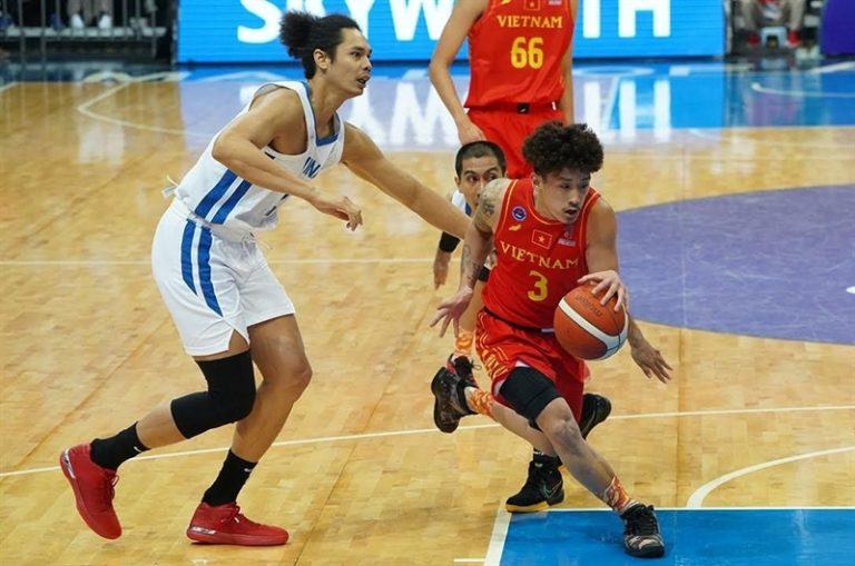 Đội tuyển bóng rổ Việt Nam tham dự giải Bóng rổ nhà nghề Đông Nam Á trước thềm SEA Games 31