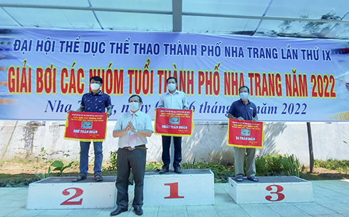 Giải Bơi các nhóm tuổi thành phố Nha Trang năm 2022