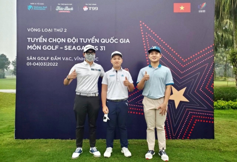 Anh Minh tiếp tục gây bất ngờ ở Vòng tuyển chọn Golf SEA Games 31