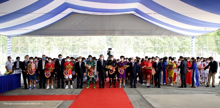 Khởi tranh giải Bóng đá Thiếu niên quốc tế U13 Việt Nam và Nhật Bản lần thứ tư
