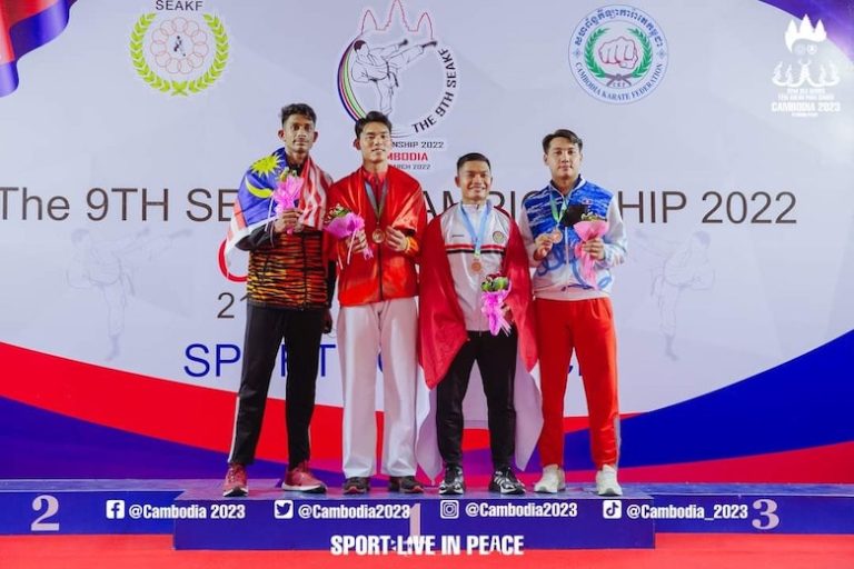 Việt Nam dẫn đầu giải vô địch Karate Đông Nam Á 2022