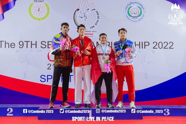 Việt Nam dẫn đầu giải vô địch Karate Đông Nam Á 2022