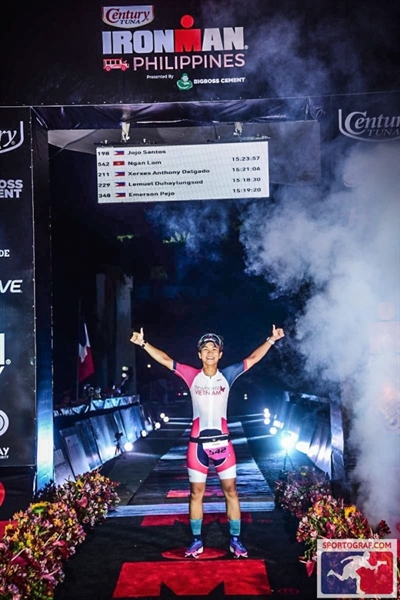 Lâm Túc Ngân giành vé dự Ironman World Championship