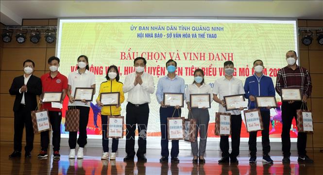 Quảng Ninh vinh danh vận động viên, huấn luyện viên tiêu biểu năm 2021