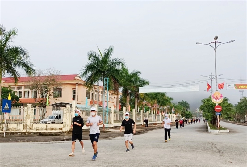 Huyện Tây Giang phát động Ngày chạy Olympic vì sức khỏe toàn dân