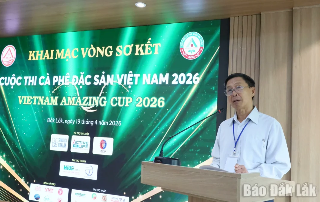 164 mẫu cà phê bước vào vòng sơ kết Cuộc thi Cà phê đặc sản Việt Nam 2026