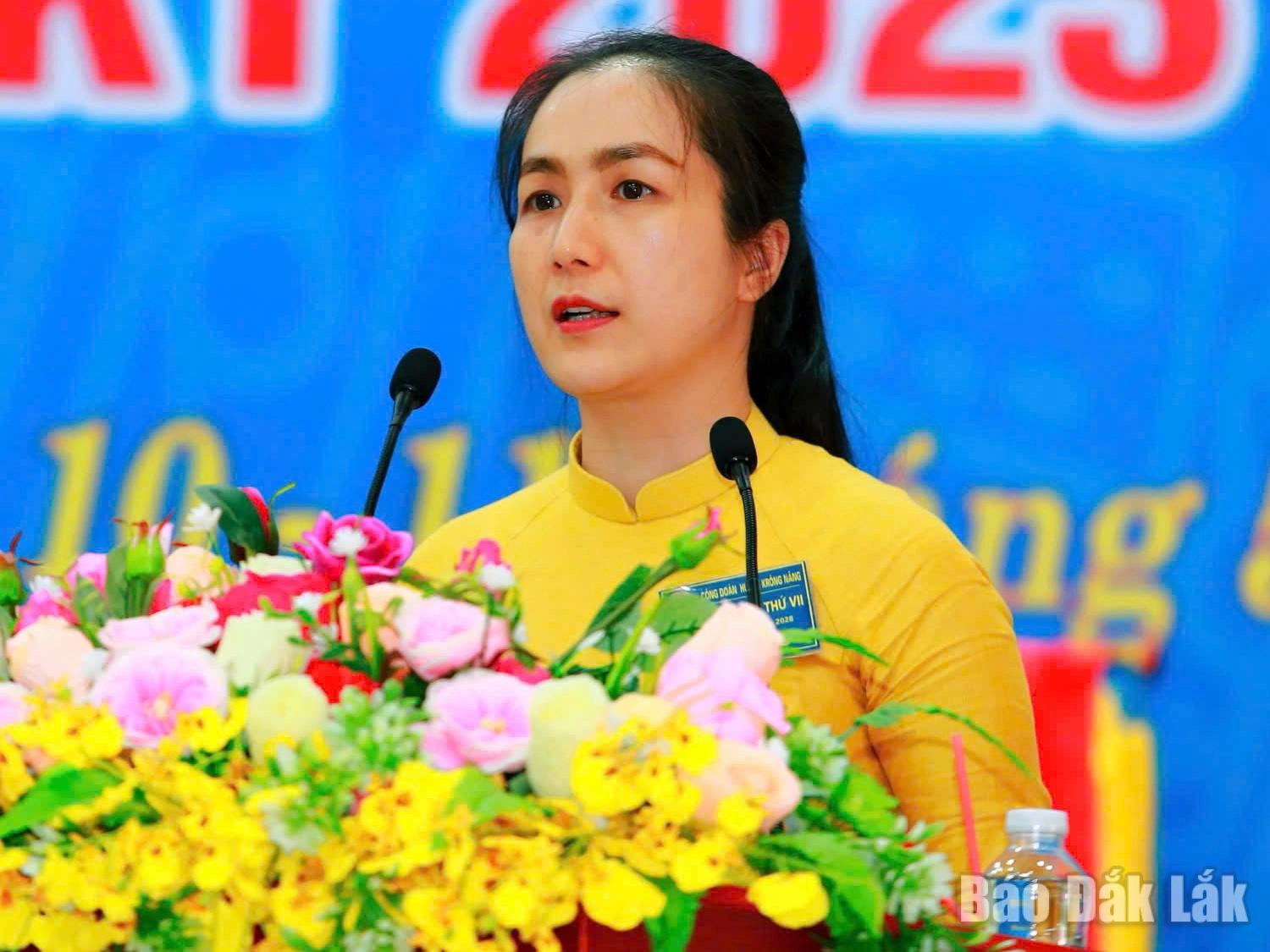 Giám đốc Sở Công Thương tỉnh Đắk Lắk Nguyễn Thị Thu An. Ảnh: Thế Hùng